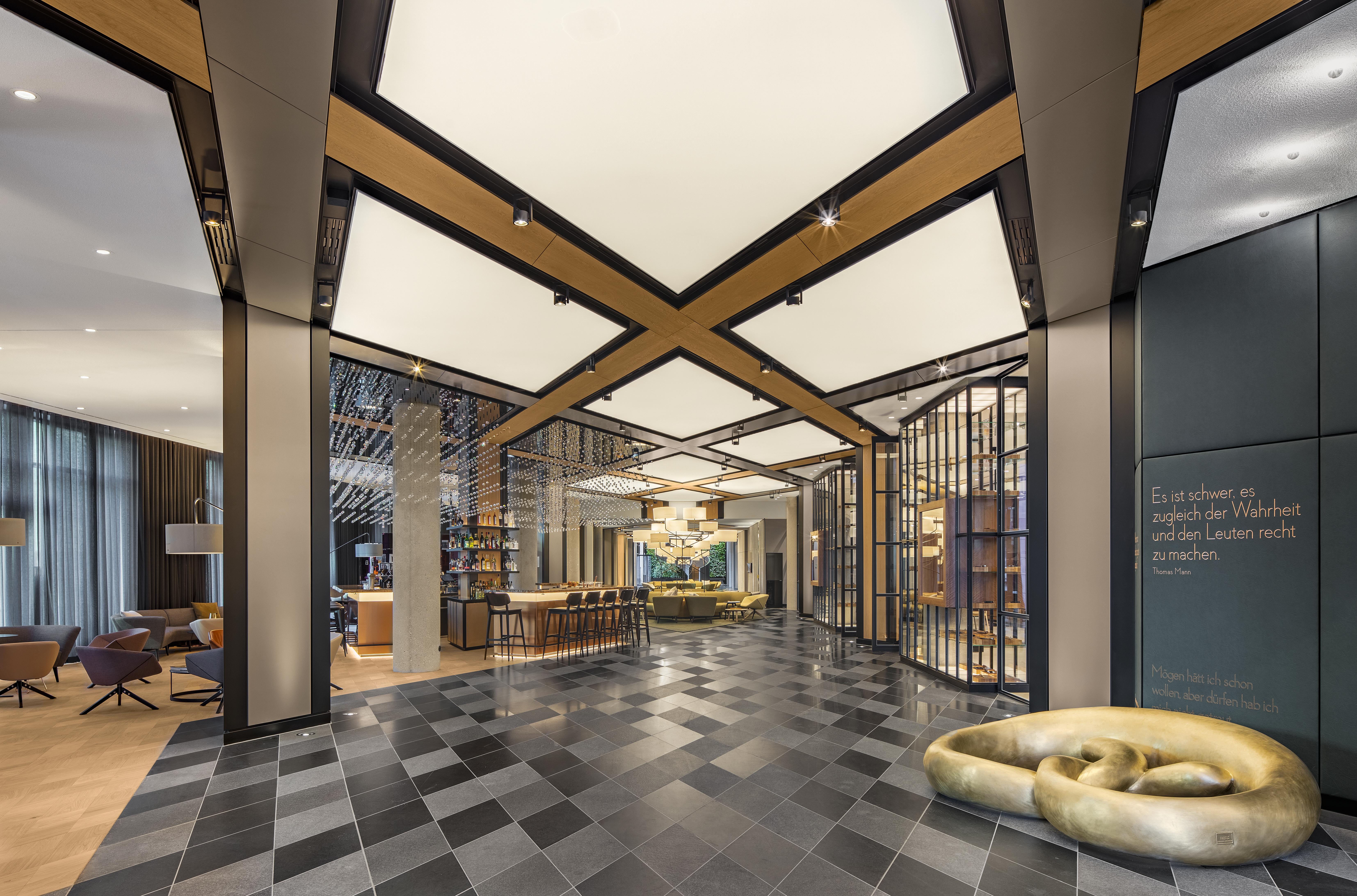 Andaz Munich Schwabinger Tor, By Hyatt Hotel Екстериор снимка The lobby of the hotel