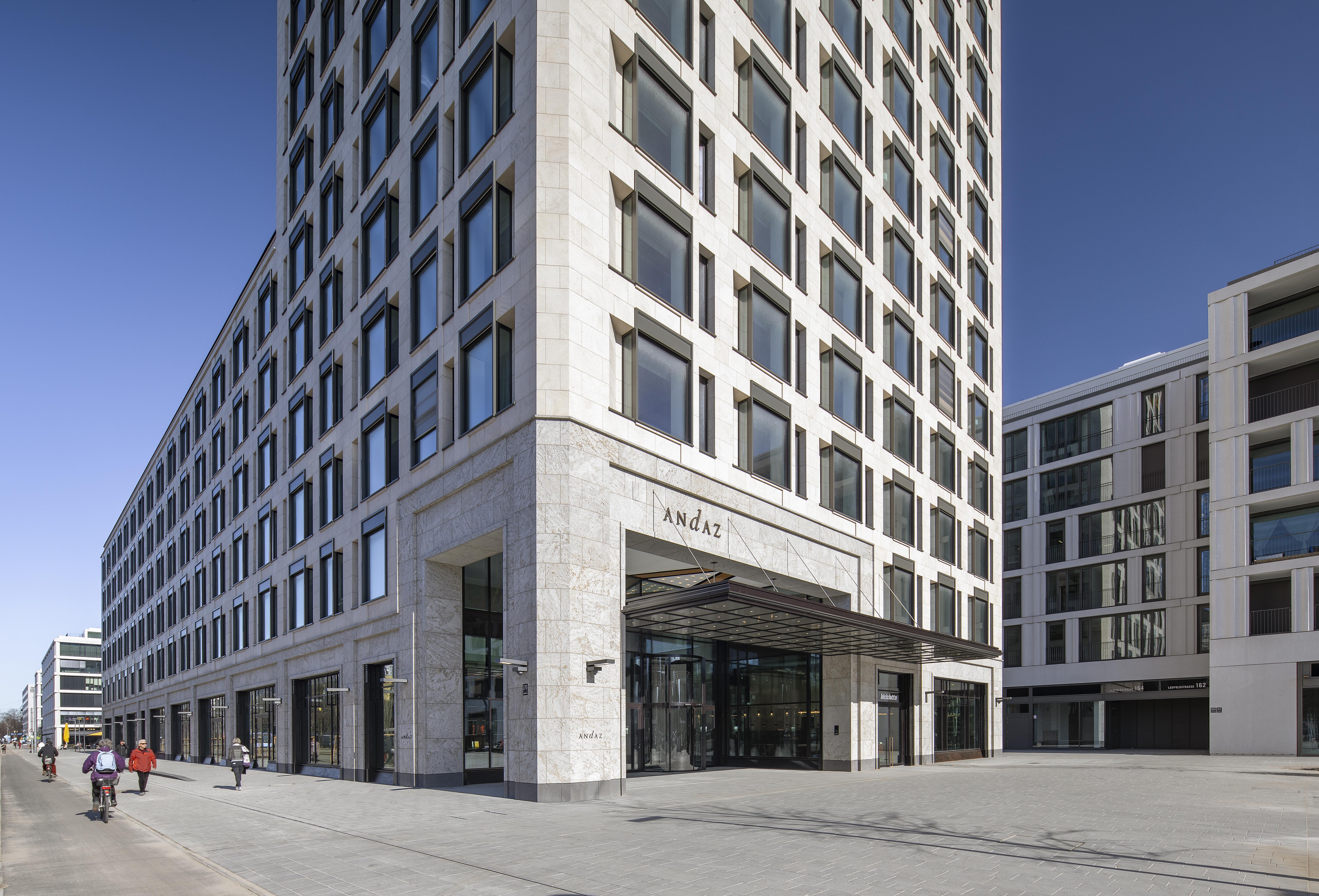 Andaz Munich Schwabinger Tor, By Hyatt Hotel Екстериор снимка The new building of the university library