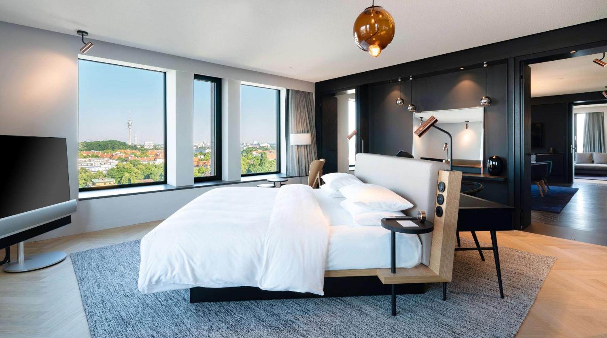 Andaz Munich Schwabinger Tor, By Hyatt Hotel Екстериор снимка A bedroom at the hotel